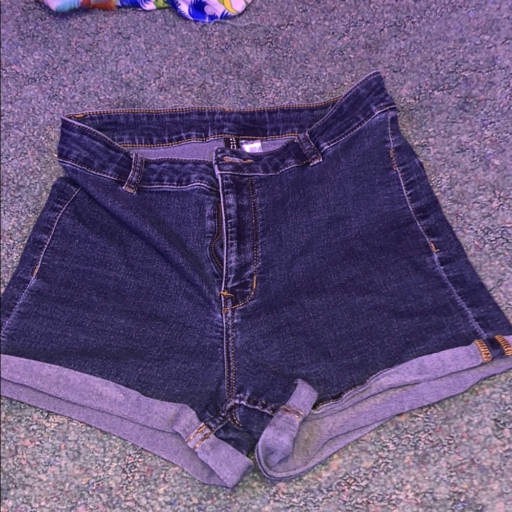 High waisted shorts